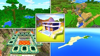 TOP 4 SEED CRAFT WORLD 3D  Craft World Best Seeds  Craft World  Master Block 3d [upl. by Ardnwahs]