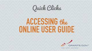 Quick Clicks Accessing the Online User Guide [upl. by Ibbie137]