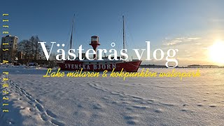 Sweden travel vlog  Västerås lake Mälaren and kokpunkten water park Video in 4k [upl. by Natalya]