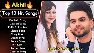 Akhil Top 10 New Punjabi Song 2023  Akhil All Hits songs  New Punjabi songs [upl. by Nrubloc]