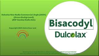 Dulcolax New Radio Commercial Jingle 2024 R3F Sunday Radio Ads [upl. by Ecinehs]