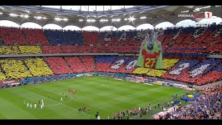 Atmosferă SUPERBĂ la FCSB  CFR Stadion roşalbastru cu peste 50000 de fani [upl. by Ydarg]