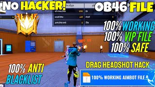 Drag Auto Headshot Config File  FF Headshot Config File Ob45  Free Fire Headshot Hack 2024 [upl. by Yoshi]