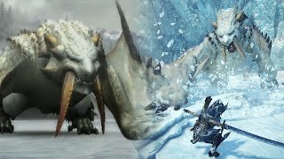 Ice Map Battle Theme Medley  Monster Hunter 3 and Monster Hunter WorldIceborne [upl. by Hsakiv]