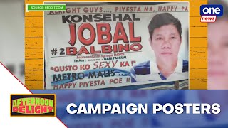 Afternoon Delight  Humor in politics The lighter side of campaign posters [upl. by Belda543]