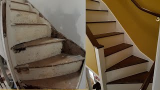 Renovating a 160 year old staircase [upl. by Lad306]