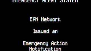 Emergency Alert System  Nuclear Bomb Attack [upl. by Allemac]