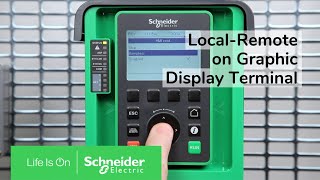 How to activate quotLocalRemotequot key on the Graphic Display Terminal  Schneider Electric [upl. by Sherie]