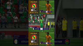 PES 2018  Highlight Cote Divoire vs Burkina Faso  AFCON  PS3 patch2021 [upl. by Caesar937]