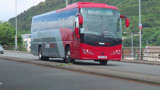 Port Talbot Bus Station SWales U K [upl. by Yddet176]