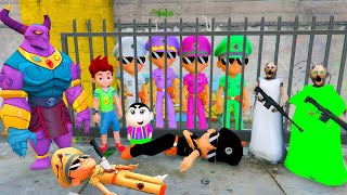 😭 Black Little Singham Dead Shinchan Kicko Granny Killed All Team In Gta 5  Gta 5 Gameplay [upl. by Florenza440]