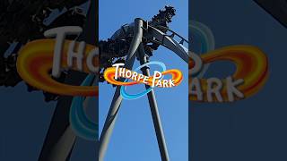 The Top 5 Rollercoasters at Thorpe Park thorpepark themepark [upl. by Solracsiul]