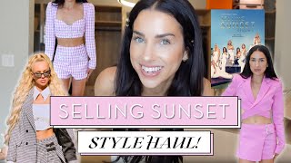 Selling Sunset Inspired Try On Haul   Aritzia SALE finds [upl. by Akeber]