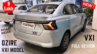 2025 Maruti Suzuki Dzire VXI Second Base Model  OnRoad Price Features Interiors  Dzire 2024 [upl. by Currey]