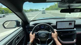 2025 Ford Explorer ST Line POV Test Drive 23 Turbo 4 [upl. by Odraleba]