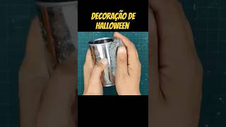 Decoração de Halloween fácil de fazer vídeo completo no canal shorts diy halloween [upl. by Ayekim726]