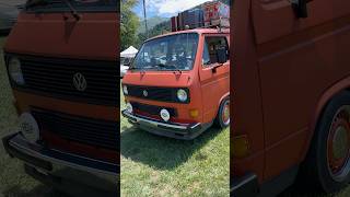 VW Vanagon vw vanagon vwvan vanlife carshow restoration [upl. by Boyden]