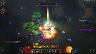 Diablo 3 Season 30 GR 150 2p 343 zBarb rank 1 EU [upl. by Ludlow]