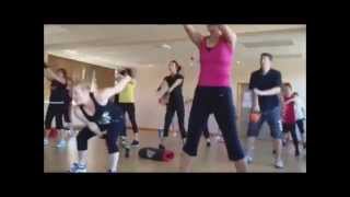 Kettlercise Master Fitness Exercise Kettlebell Class [upl. by Narot840]