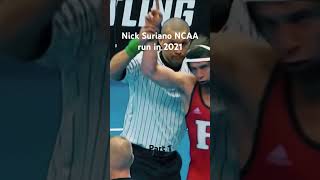 Nick Suriano NCAA run in 2021 part 1‼️ [upl. by Aikemaj]