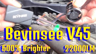 How to install Bevinsee V45 LED Bulbs [upl. by Doane332]