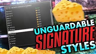 NBA 2K17 Best Signature Styles That Nobody Wants You To Know [upl. by Olive]