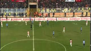 Adanaspor 11 Adana Demirspor 24022013 PTT 1 Lig 23 Hafta [upl. by Aneleiram]