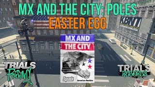 UNSOLVED Trials Rising Easter Egg  Riddle  MX and the City  Poles with Height Markers [upl. by Garin]