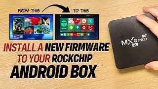 Fix Your Slow Rockchip Android Box by Installing a New Firmware Tested on MXQ Pro 4K 5G Eng Sub [upl. by Ahtiekahs]