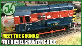 Meet The Gronks Class 08 Diesel Shunter Model Locomotive Guide [upl. by Lyndsie716]