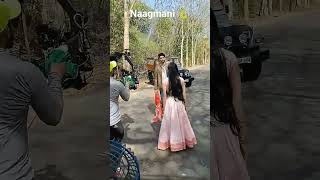 Behind the scenes 😍naagin paro 😍shankarviralshorts [upl. by Leinoto724]