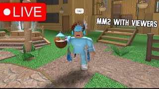 MM2 With Viewers  Giveaway 🔥 [upl. by Fabria]