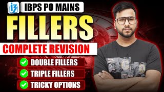 IBPS PO MAINS ENGLISH 2024  Mains Fillers for Bank Exams  Triple fillers  English by Varun Sir [upl. by Bremser]