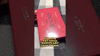 Unboxing TXT  SANCTUARY Album Lover Version [upl. by Notgnilliw101]