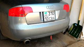 Запуск звук выхлопа Audi A4 B7 20t TFSI bwt Quattro [upl. by Koval]