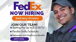 Delivery Driver Jobs Are Now Hiring With Great Pay and Benefits [upl. by Noirb]