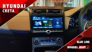 2020 Hyundai Creta Blue Link App and Infotainment System Detailed [upl. by Ruberta]