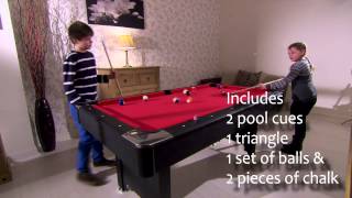 UKSportImportscom  Walker amp Simpson Monarch 6ft Pool Table [upl. by Engelhart]