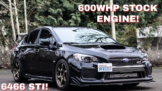 600whp STOCK Motor STI [upl. by Schramke]