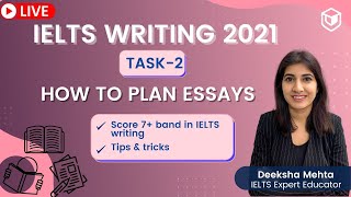 IELTS WRITING 2021  HOW TO PLAN ESSAYS  Secret tips amp strategies [upl. by Atnamas59]