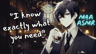 【M4A ASMR】Sleepy Librarian Has The Perfect Book For You RoleplayBooksRainSleep Aid [upl. by Aramois]