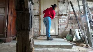 The OLD DOOR is back  Renovating a 110 yo ABANDONED farm in Belgium [upl. by Atteram]