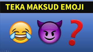 TEKA EMOJI TEKA TEKI LUCU LAWAK RAKYAT MALAYSIA PART 5 ★ GEMBIRA EDUTV 2020 [upl. by Froh]