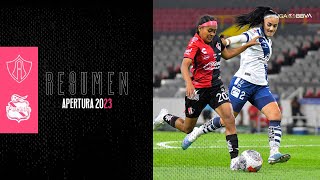 Resumen Atlas vs Puebla  Jornada 12  Liga BBVA MX Femenil [upl. by Ahern53]