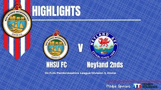 Highlights Neyland 2nds home League 02 11 24 [upl. by Compton657]