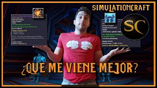 OPTIMIZA TU EQUIPO Y PJ 📈  SIMULATIONCRAFT 💥  Como usar RAIDBOTS  World of Warcraft SHADOWLANDS [upl. by Llij]