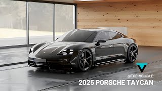 Next Gen 2025 Porsche Taycan  Fastest Electric Car [upl. by Sami]