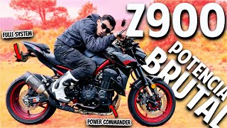 z900 es simplemente brutal  Tuneada con más de 130 hp [upl. by Roath]