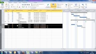 MS PROJECT 201020132016 VINCULAR TAREAS 11 [upl. by Fisuoy]