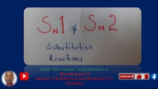 UNIMOLECULAR  BIMOLECULAR NUCLEOPHILIC SUBSTITUTION REACTIONS [upl. by Aitsirhc117]